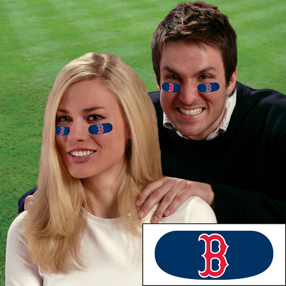 Boston Red Sox Face Decorations (6 sets included) - AtlanticCoastSports