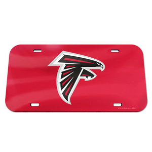 Atlanta Falcons Logo Specialty Acrylic Classic License Plates - AtlanticCoastSports