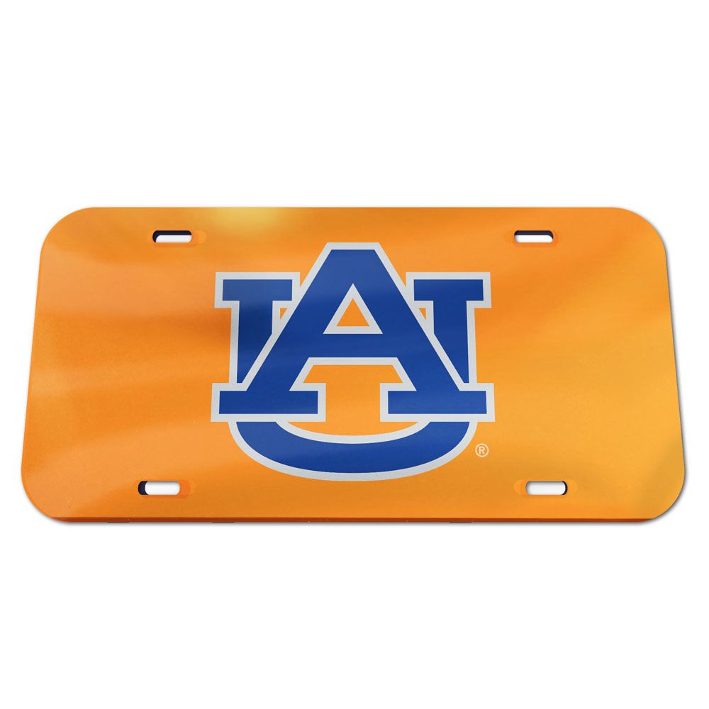 Auburn Tigers Acrylic Classic License Plates - AtlanticCoastSports