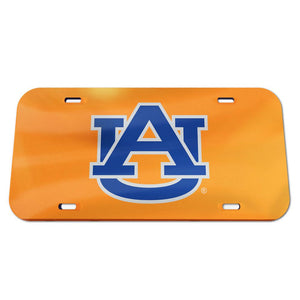 Auburn Tigers Acrylic Classic License Plates - AtlanticCoastSports