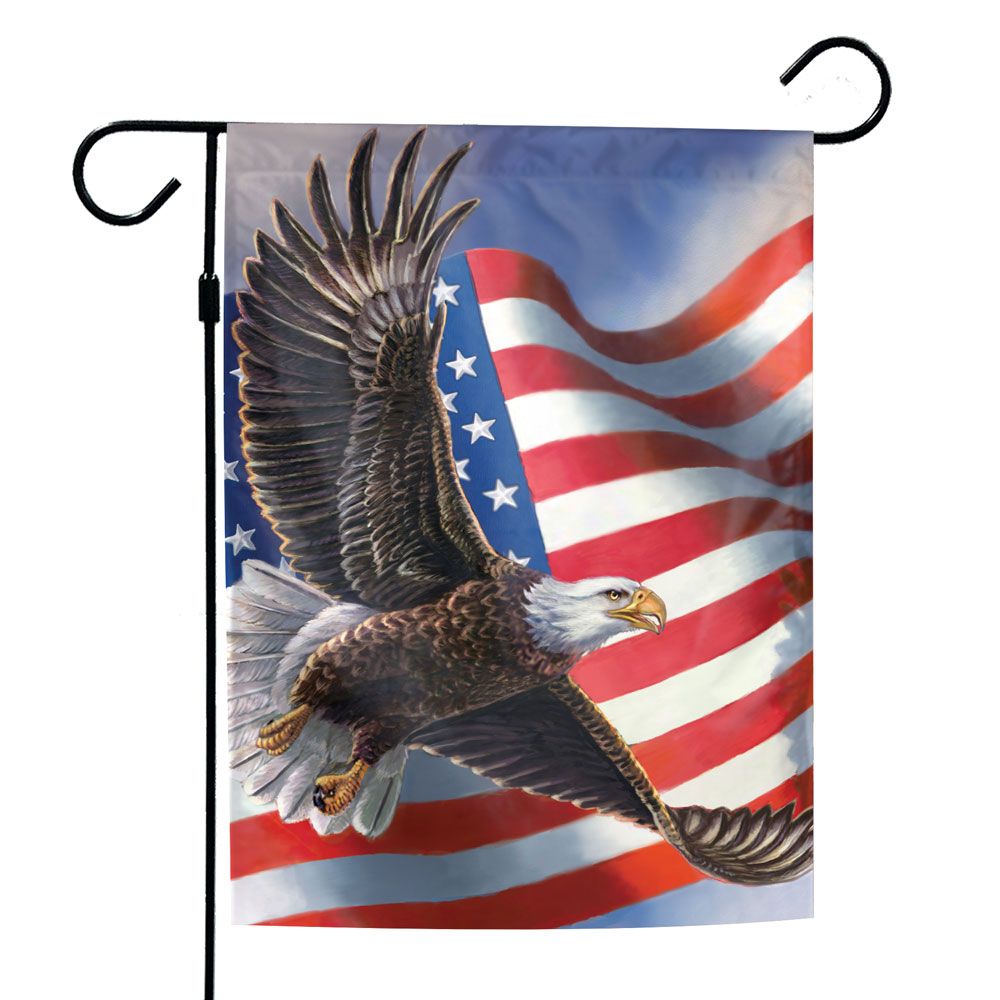 Patriotic Garden Flag 12 By 18 - AtlanticCoastSports