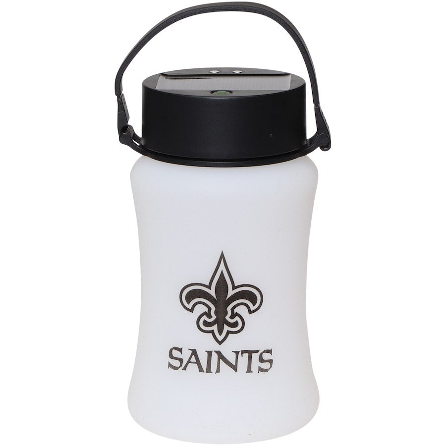 New Orleans Saints Frosted Silicone Solar Lantern - AtlanticCoastSports