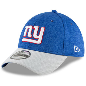 New York Giants New Era 2018 NFL Sideline Home Official 39THIRTY Flex Hat – Royal/Gray - AtlanticCoastSports