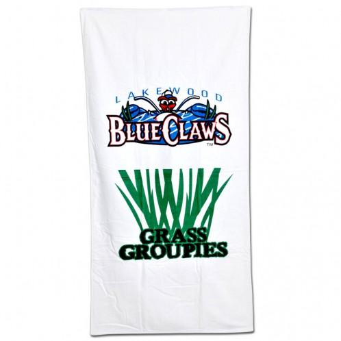 Lakewood blue claws beach towel - AtlanticCoastSports