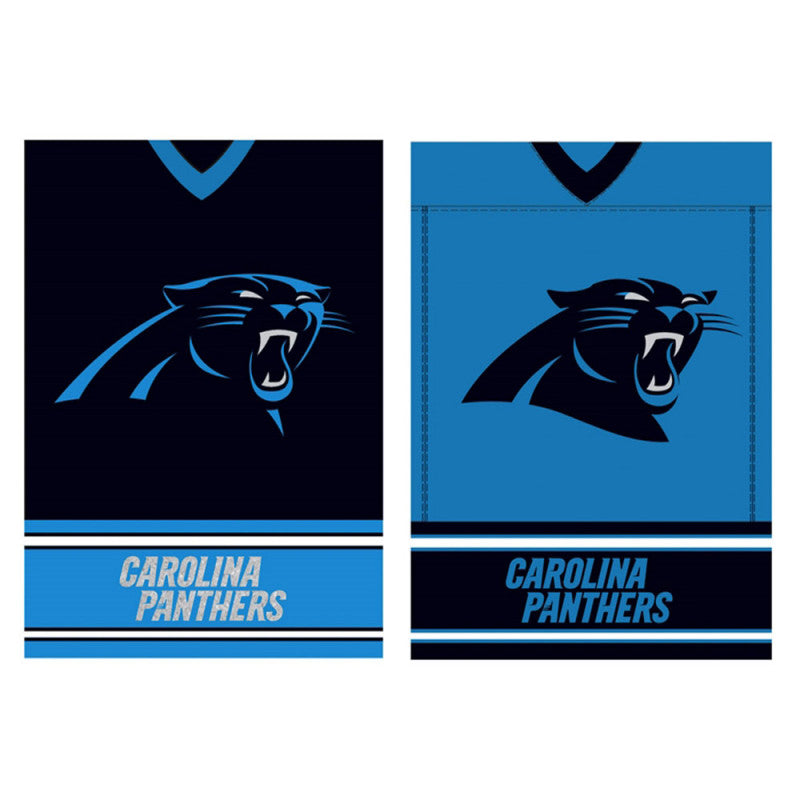 Carolina Panthers Double Sided Jersey House Flag - AtlanticCoastSports