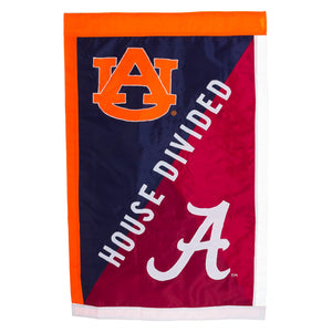 Alambama/Auburn NCAA House Divided House Flag - AtlanticCoastSports