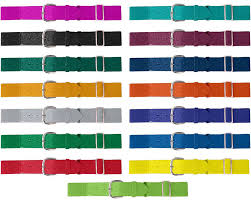 Augusta Elastic Youth Baseball Belt 19 Colors Available - AtlanticCoastSports