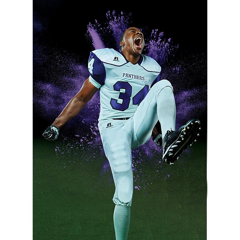 Russell Color Block Game Jersey (away) 7 colors available blank or decorated - AtlanticCoastSports