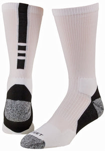 Pro Feet 238 Pro Feet Performance Shooter 2.0 Socks - White Black SIZE MED 9 - 11 - AtlanticCoastSports