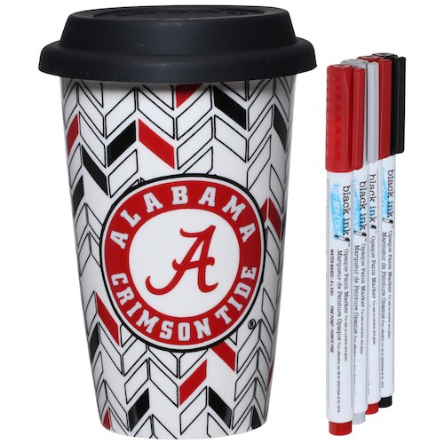 Alabama Crimson Tide Just Add Color Travel Cup - AtlanticCoastSports