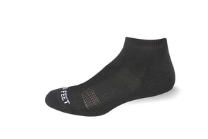 Pro Feet 842/3-242/3 Low Cut (3 Pack) Socks - Black - AtlanticCoastSports