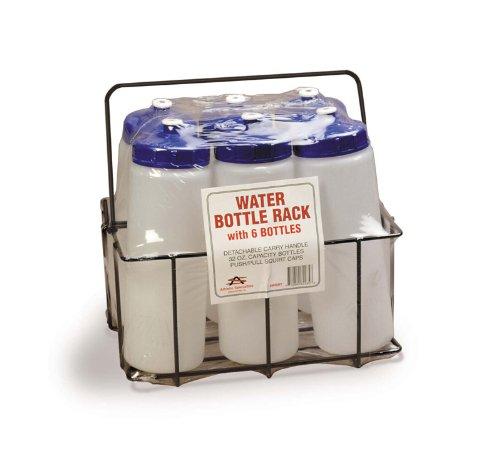 Athletic Specialties Water Bottle Rack Combo with 6 Water Bottles - AtlanticCoastSports