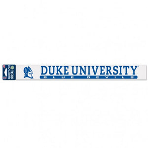 DUKE UNIVERSITY PERFECT CUT DECALS 2" X 17" - AtlanticCoastSports