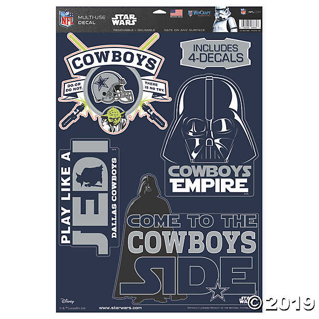 NFL® Dallas Cowboys™ Star Wars™ Decals - AtlanticCoastSports