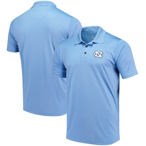 North Carolina Tar Heels Champion Solid Interlock Polo - Carolina Blue - AtlanticCoastSports