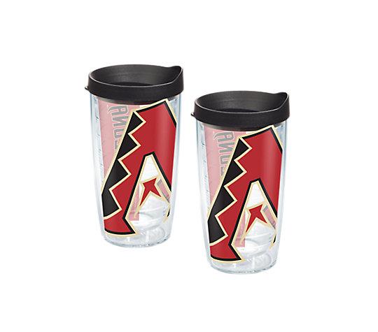 Tervis MLB® Arizona Diamondbacks™ Colossal Wrap With Travel Lid 2-Pack Gift Set - Boxed - AtlanticCoastSports