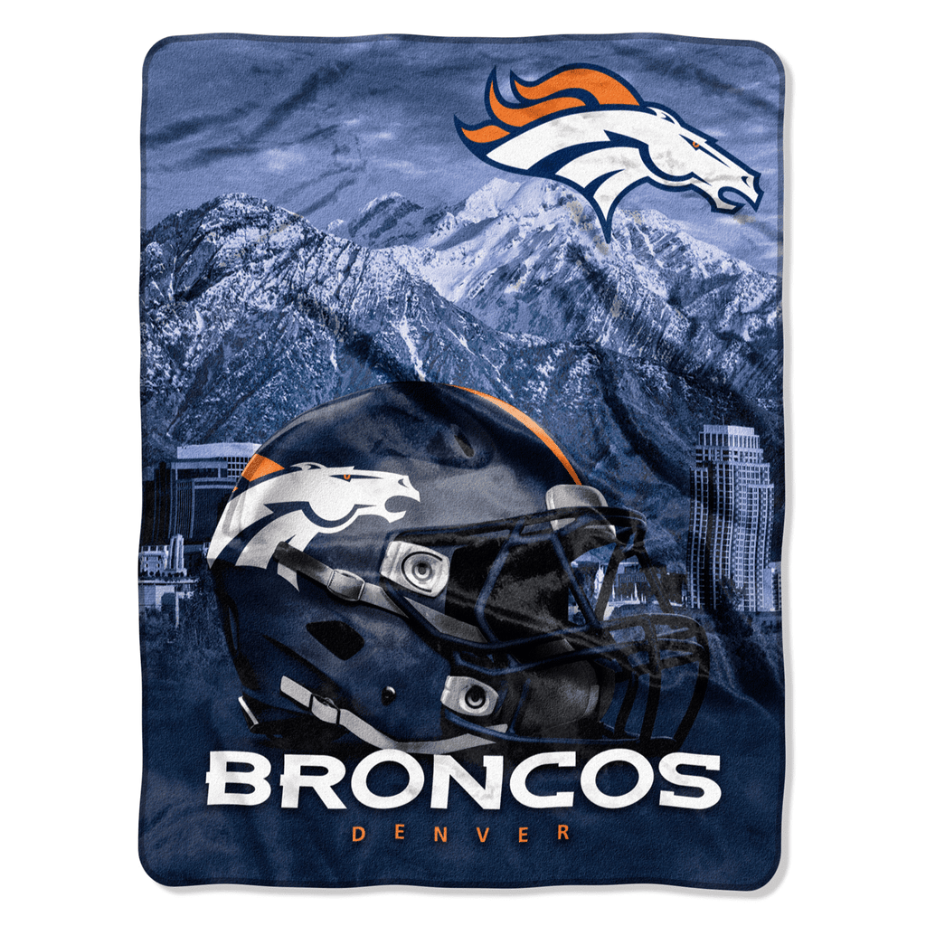 Denver Broncos Silk Touch Throw Blanket (60x80) - AtlanticCoastSports