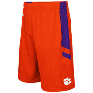 Clemson Tigers Colosseum Big and Tall Setter Short - Orange ADULT SMALL - AtlanticCoastSports