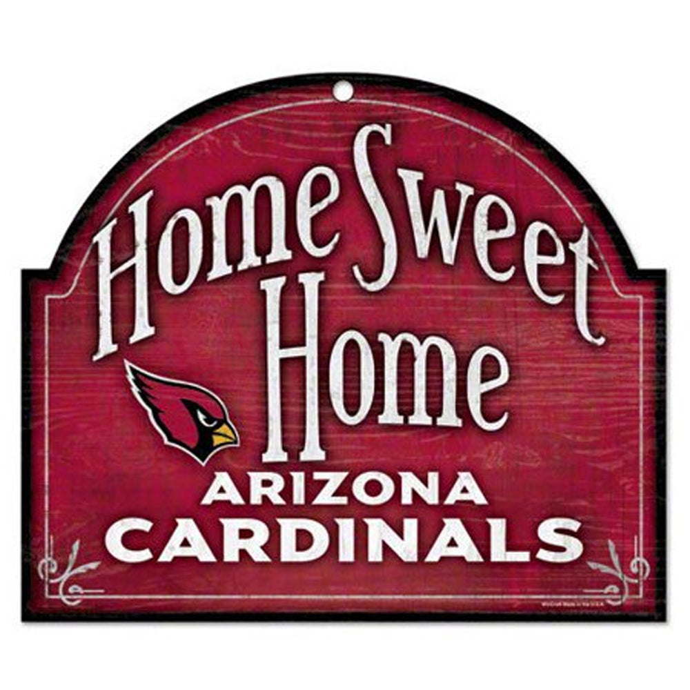 NFL - Arizona Cardinals Home Sweet Home Wood Sign - AtlanticCoastSports