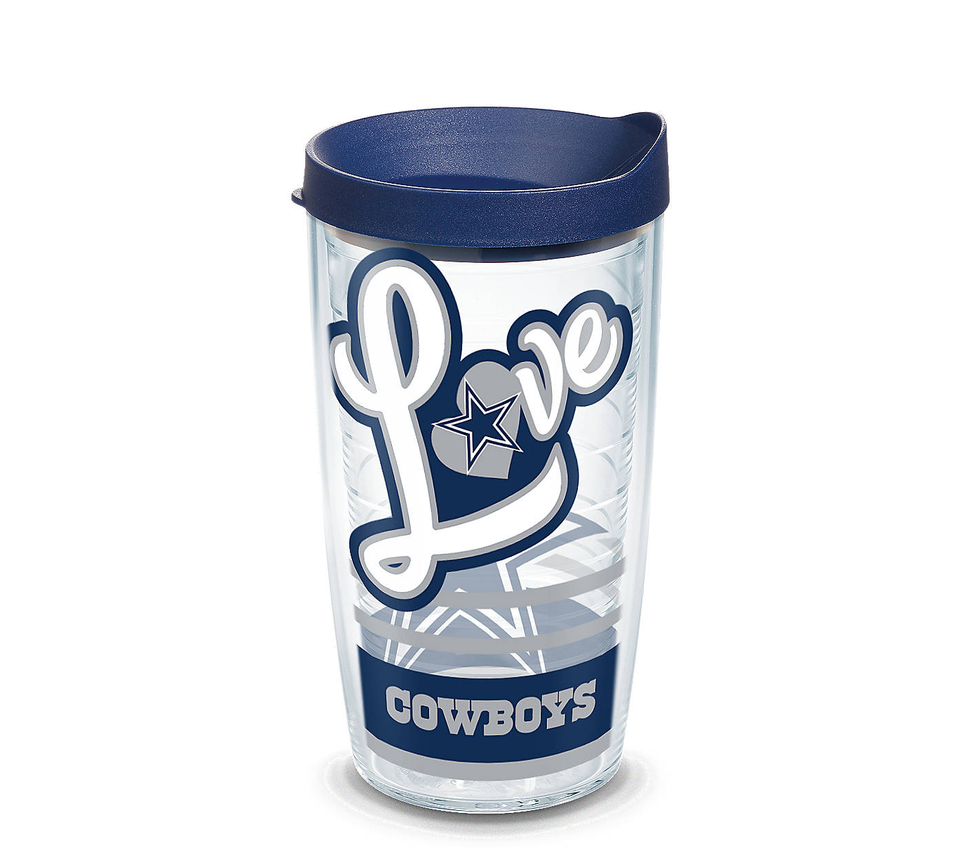 Tervis NFL® Dallas Cowboys Love Wrap With Water Bottle Lid - AtlanticCoastSports