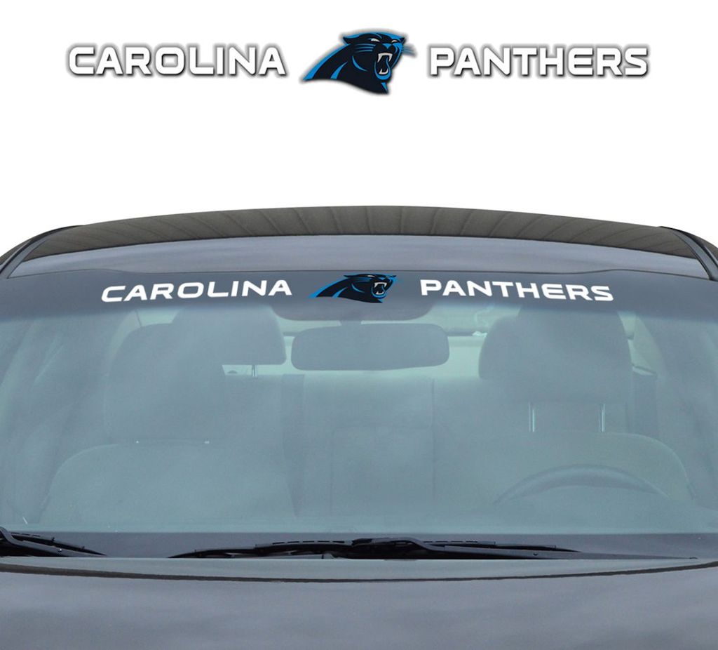 Carolina Panthers Windshield Decal - AtlanticCoastSports