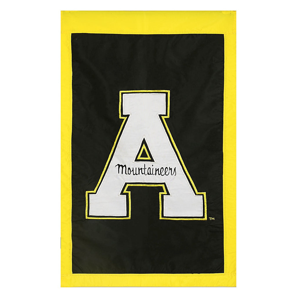 2-1/3 ft. x 3-2/3 ft. Appalachian State University Applique House Flag - AtlanticCoastSports