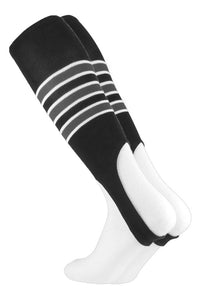 Baseball Stirrups by Pattern D 3 Stripe with Featheredge large 14+ yrs old - AtlanticCoastSports