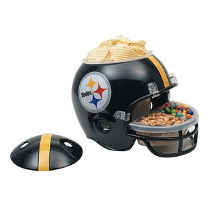 Officially Licensed NFL Plastic Snack Helmet - Steelers - AtlanticCoastSports