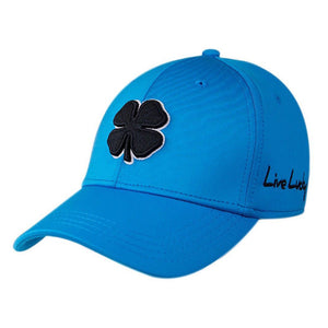 New Black Clover Golf- 2018 Premium Clover #82 Hat L/XL Blk Clover/Wht Trim/Blue - AtlanticCoastSports