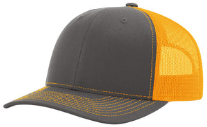 Richardson 112 Twill Mesh Snapback Trucker Caps (EMBROIDERY AVAILABLE) - AtlanticCoastSports