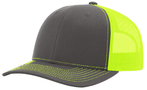 Richardson 112 Twill Mesh Snapback Trucker Caps (EMBROIDERY AVAILABLE) - AtlanticCoastSports