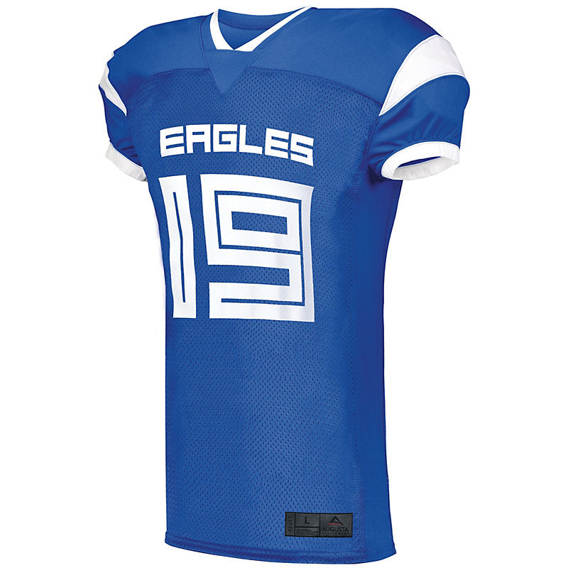 Augusta Adult Slant Football Jersey Free Decoration while supplies last 14 Colors Available - AtlanticCoastSports