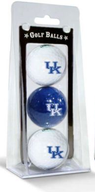 Team Golf Kenutcky Wildcats 3 pack Golf Ball - AtlanticCoastSports