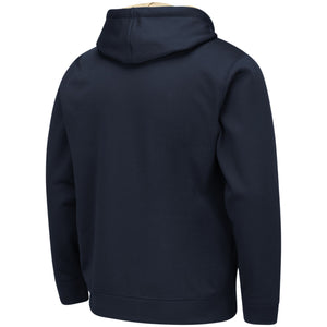 Navy Midshipmen Colosseum Performance Full-Zip Hoodie – Navy - AtlanticCoastSports