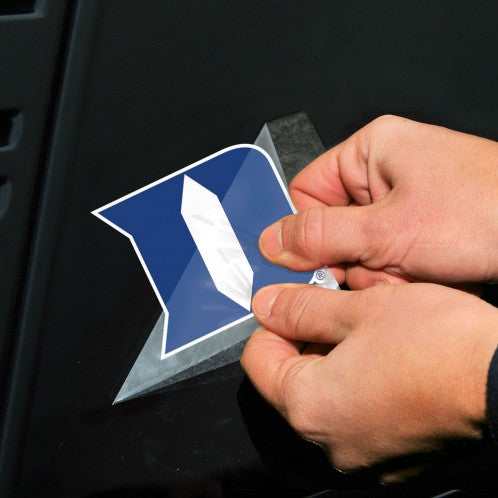 DUKE UNIVERSITY PERFECT CUT DECAL SET OF TWO 4" X 4" - AtlanticCoastSports