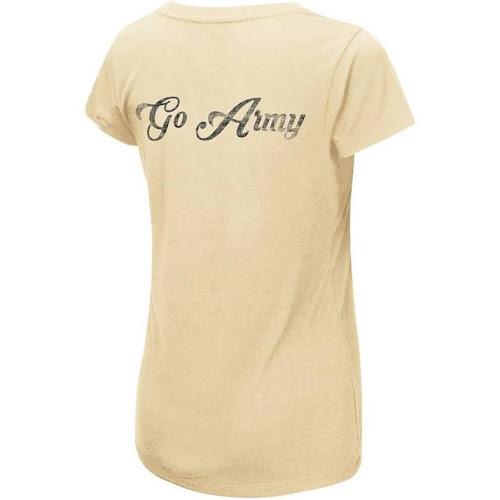 Army Black Knights Women's Tee Short Sleeve V-Neck T-Shirt - AtlanticCoastSports