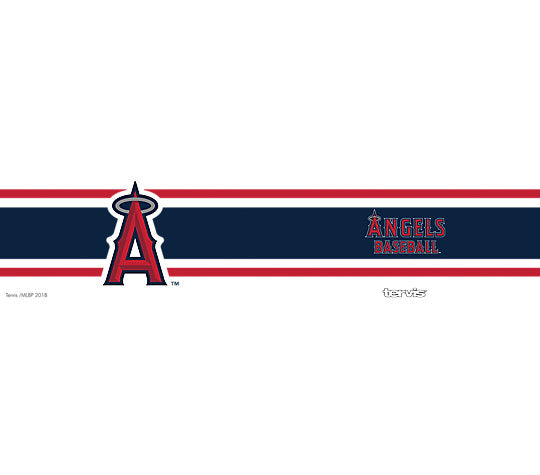 Tervis MLB® Angels™ Stripes Stainless Steel With Hammer Lid - AtlanticCoastSports