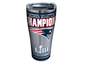 Tervis Stainless Steel Tumbler, NFL® New England Patriots Super Bowl 53 Champions - AtlanticCoastSports