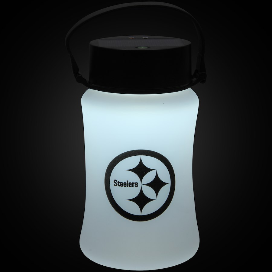 Pittsburgh Steelers Frosted Silicone Solar Lantern - AtlanticCoastSports
