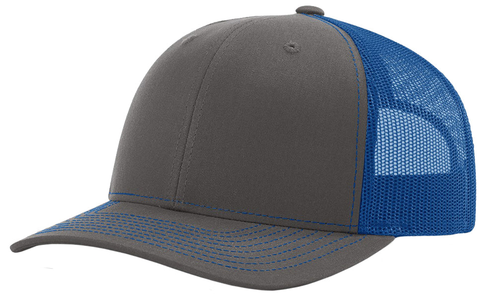 Richardson 112 Twill Mesh Snapback Trucker Caps (EMBROIDERY AVAILABLE) - AtlanticCoastSports