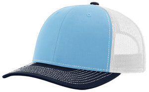 Richardson 112 Twill Mesh Snapback Trucker Caps (EMBROIDERY AVAILABLE) - AtlanticCoastSports