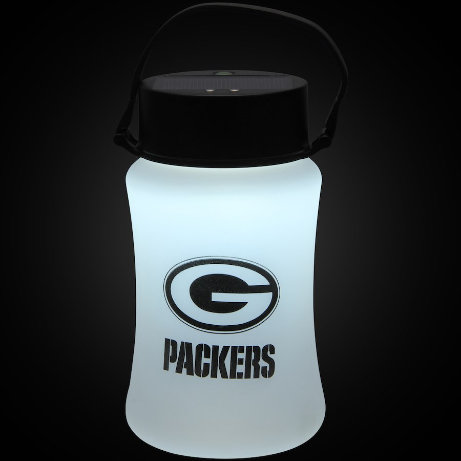 Green Bay Packers Frosted Silicone Solar Lantern - AtlanticCoastSports