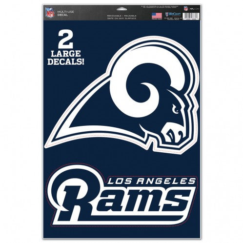 Los Angeles Rams Multi-Use Decal 11" X 17" - AtlanticCoastSports