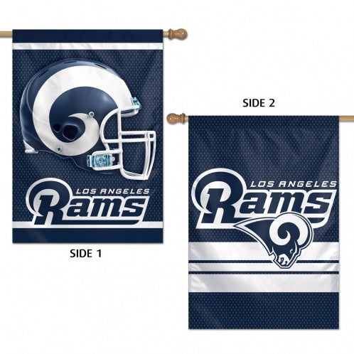 Los Angeles Rams Vertical Flag 2 Sided - AtlanticCoastSports