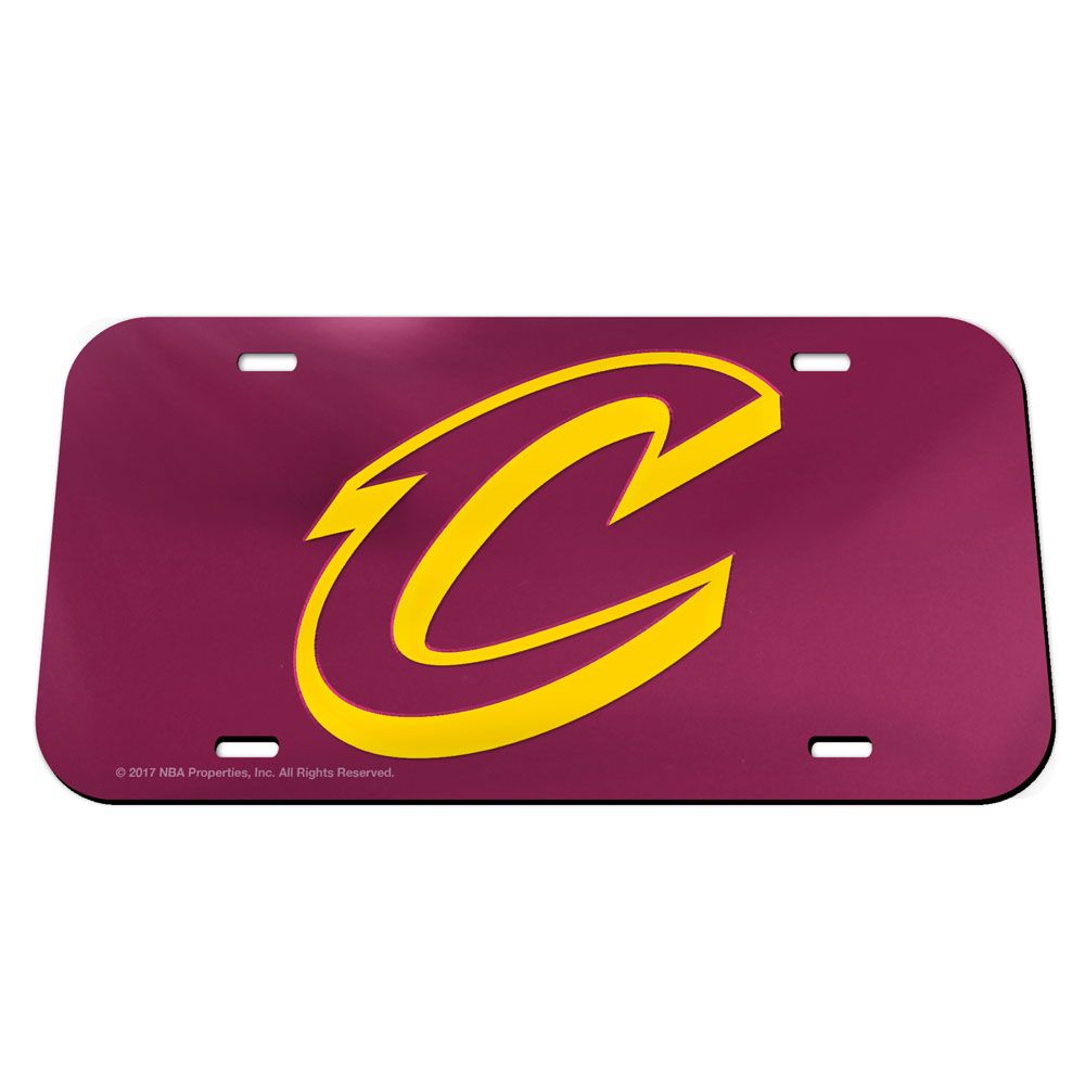 Cleveland Cavilers Classic Acrylic License Plate - AtlanticCoastSports