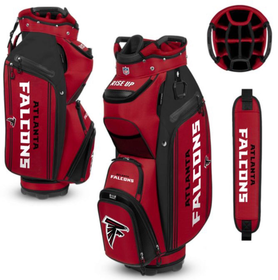 Atlanta Falcons Bucket Cooler Cart Bag 3 Free Shipping - AtlanticCoastSports