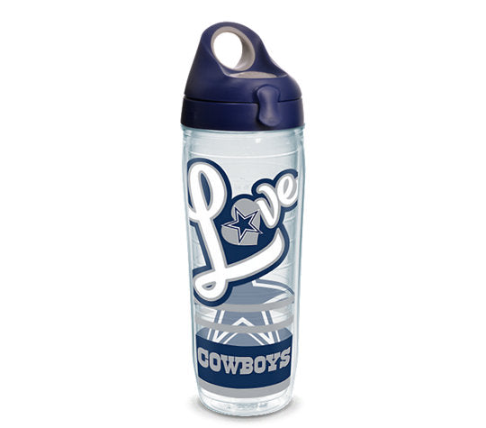 Tervis NFL® Dallas Cowboys Love Wrap With Water Bottle Lid - AtlanticCoastSports