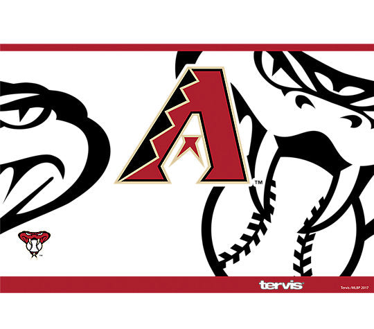 Tervis MLB® Arizona Diamondbacks™ Genuine Stainless Steel With Hammer Lid - AtlanticCoastSports