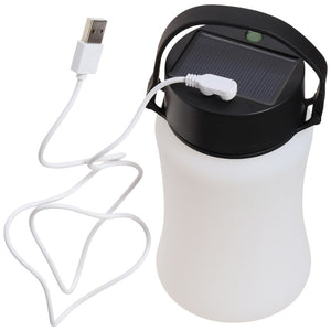 New Orleans Saints Frosted Silicone Solar Lantern - AtlanticCoastSports
