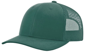 Richardson 112 Twill Mesh Snapback Trucker Caps (EMBROIDERY AVAILABLE) - AtlanticCoastSports